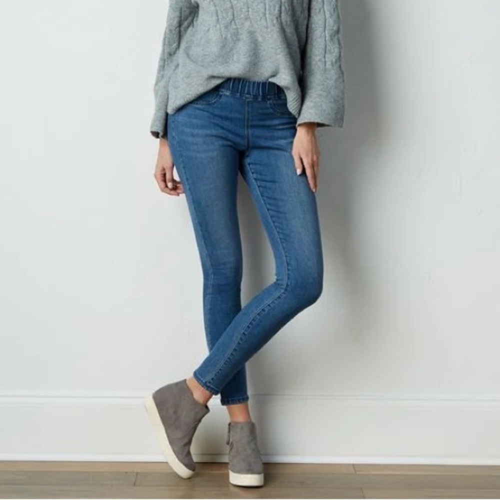 NWT Mud Pie Elyse Denim Leggings - Size XS